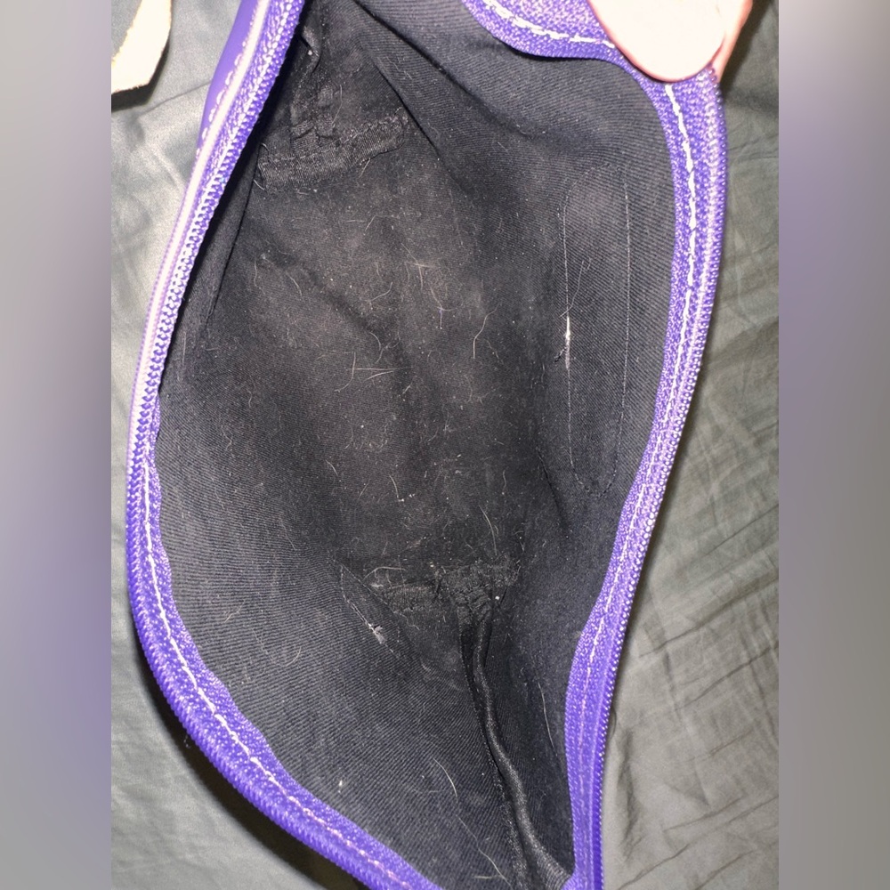 Jon Hart Makeup Toiletry Bag in Retired Purple Color - Melanie Stamp - Picture 4 of 4